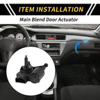 HVAC Heater Blend Door Actuator for Mercedes-Benz Sprinter (2006-2009)
