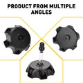 Gas Cap for Motorcycle (Black Aluminum Alloy)
