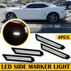 Front & Rear LED Side Marker Bumper Light for Chevy Camaro (2010–2015)