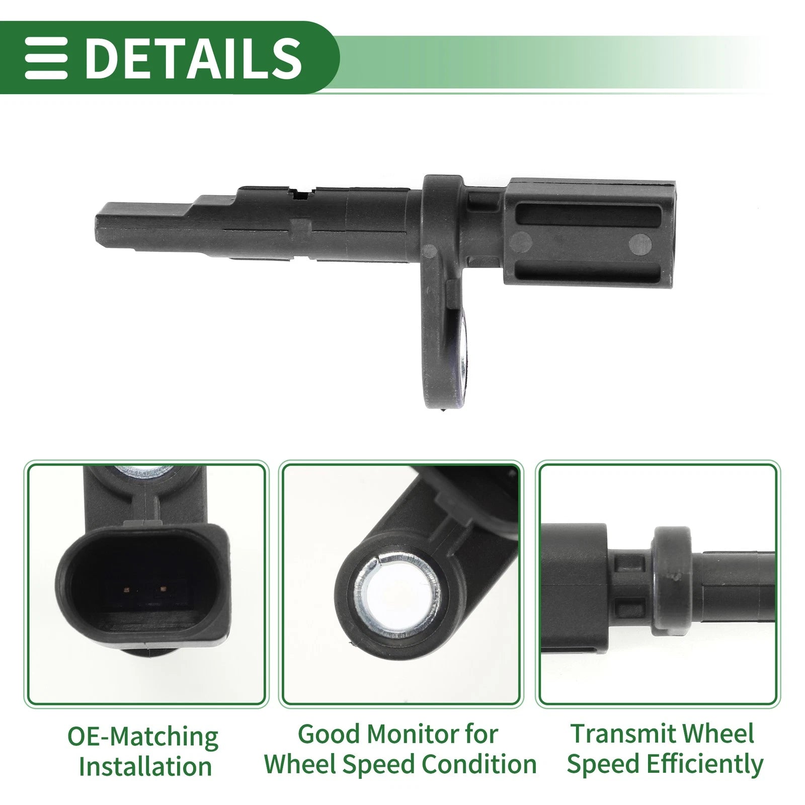 ABS Wheel Speed Sensor for Audi A4 (2017–2024) 4M0927807B