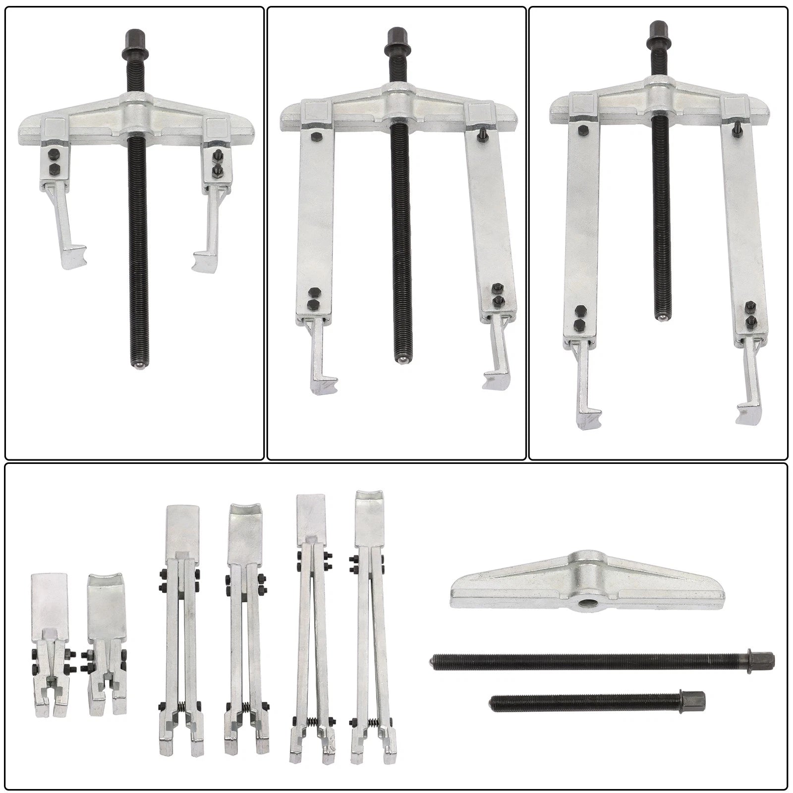 2 Jaw Gear Puller Set for Universal Applications (3 in 1)