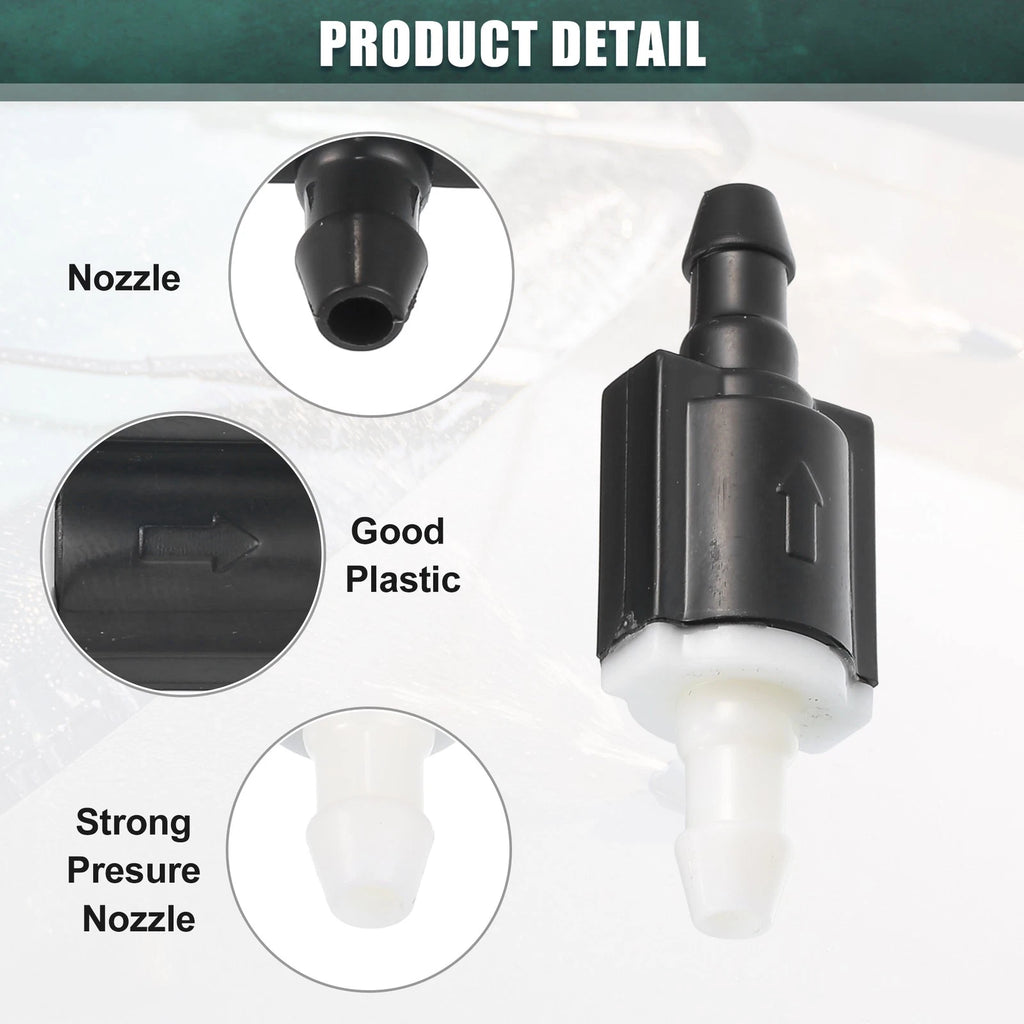 Set of 4 Windshield Wiper Washer Nozzles for Toyota Highlander (2001–2007) No. 85321-26020