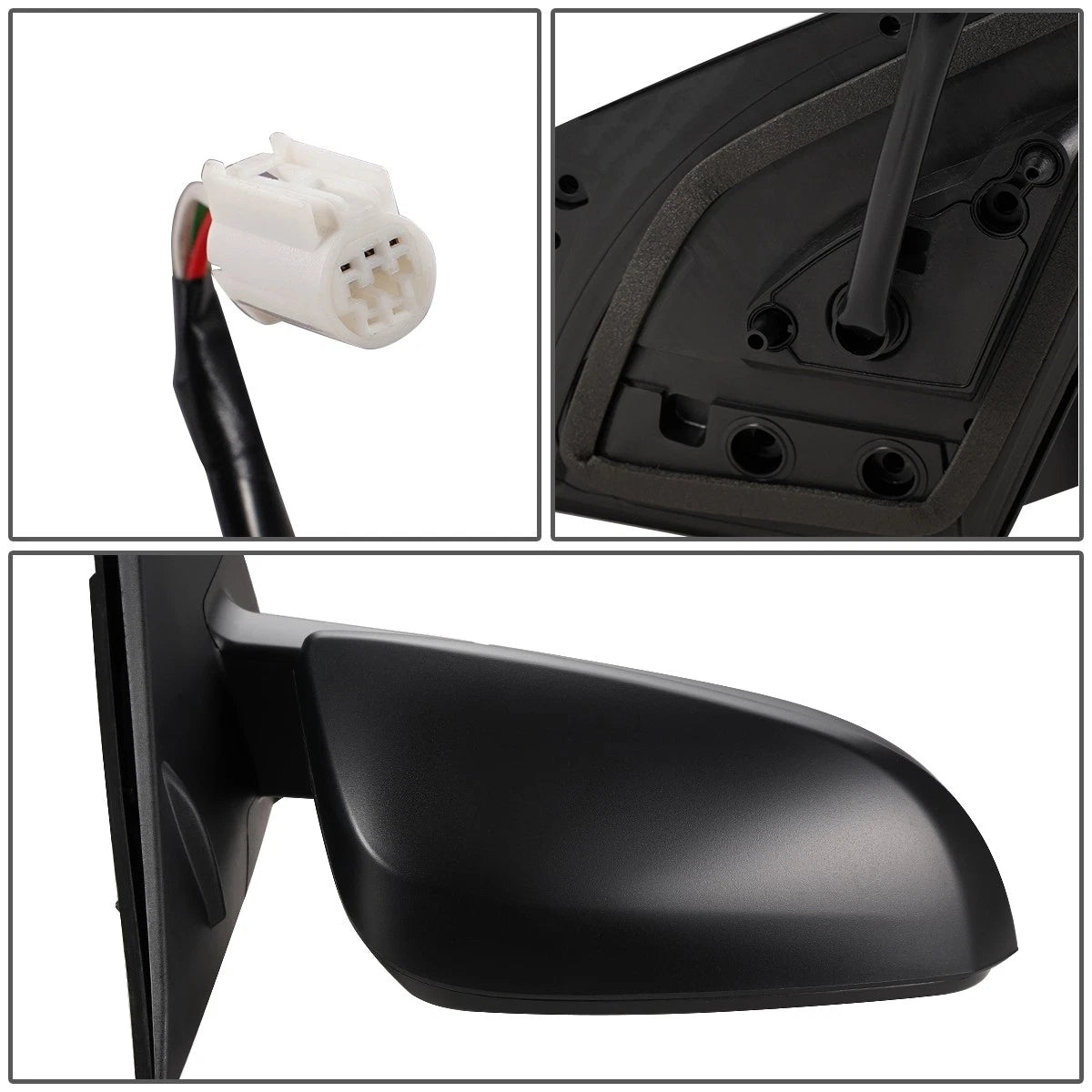 Passenger Side Door Mirror for Toyota RAV4 (2015) TO1321374