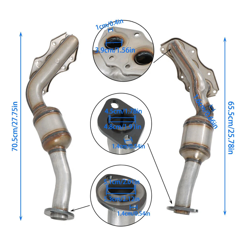 Catalytic Converter Set for Lexus IS250 & GS350 (2006–2015)