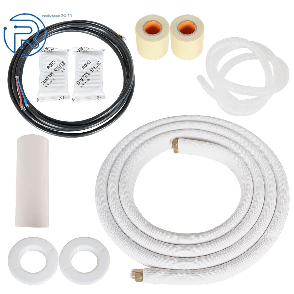 Install Kit for Mini Split Heat Pump Systems 3/8" & 5/8" Dia. (16 FT)