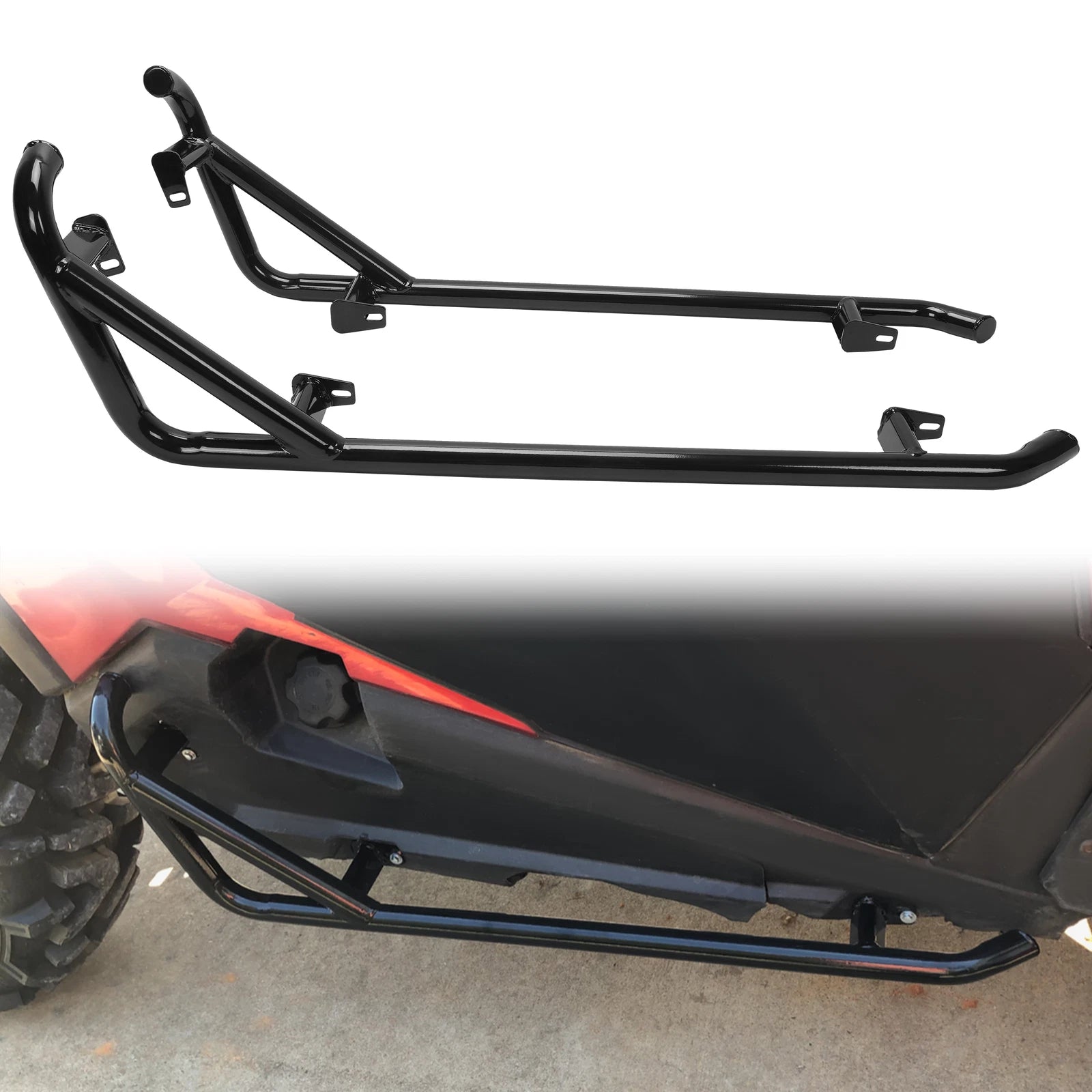 2Dr Side Nerf Bars Rock Sliders for Polaris RZR XP 1000, Trail 900S (2014–2023)