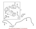 Lower Engine Coolant Hose for BMW (11718507308)