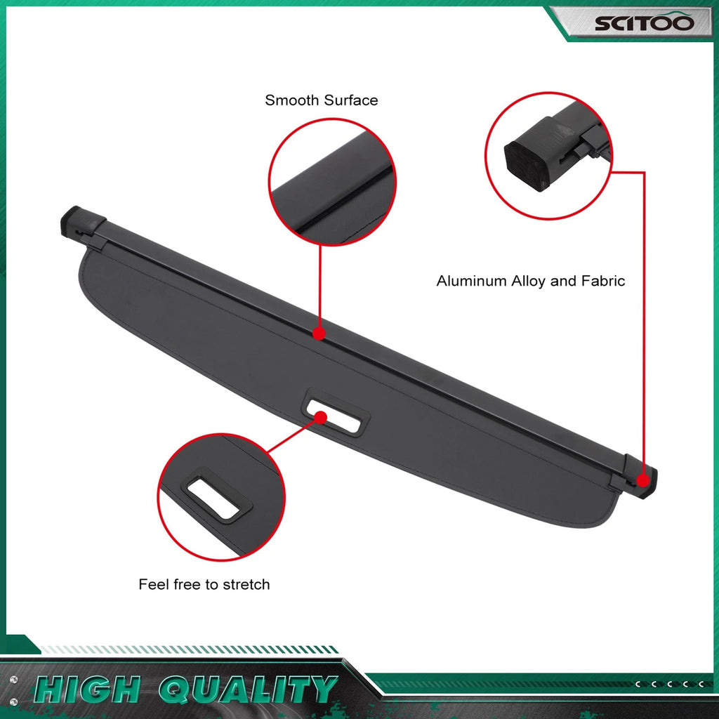 Trunk Shade Cargo Cover for Toyota Prius (2016–2022)