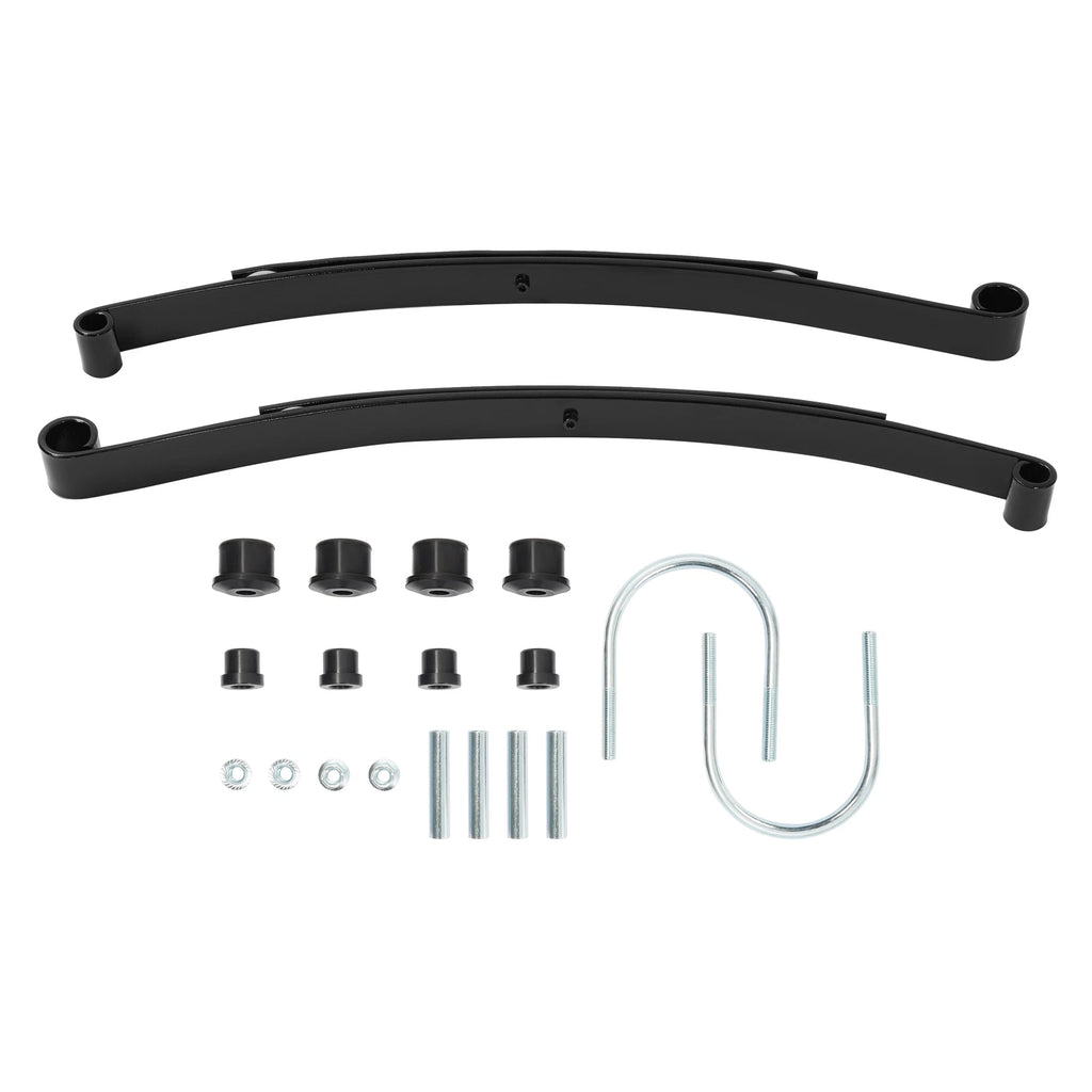 2 Leaf Spring Kit with Bushing & Sleeves for EZGO RXV Golf Carts (2008–UP)