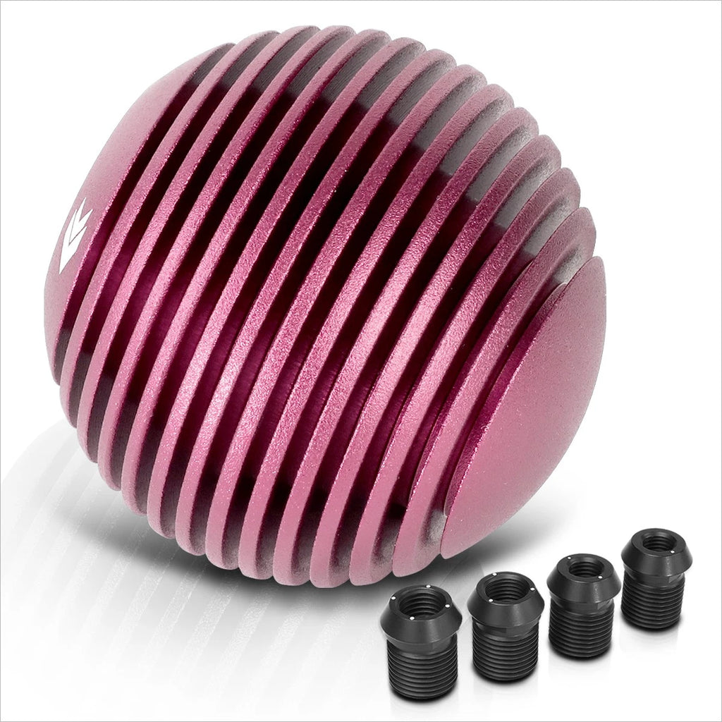 NRG SK-703PK Aluminum 50mm Heatsink Ball Shift Knob for Universal (N/A)