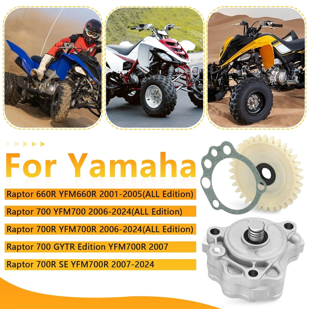 Oil Pump & Drive Gear Gasket Kit for Yamaha Raptor 700 (2006–2024)