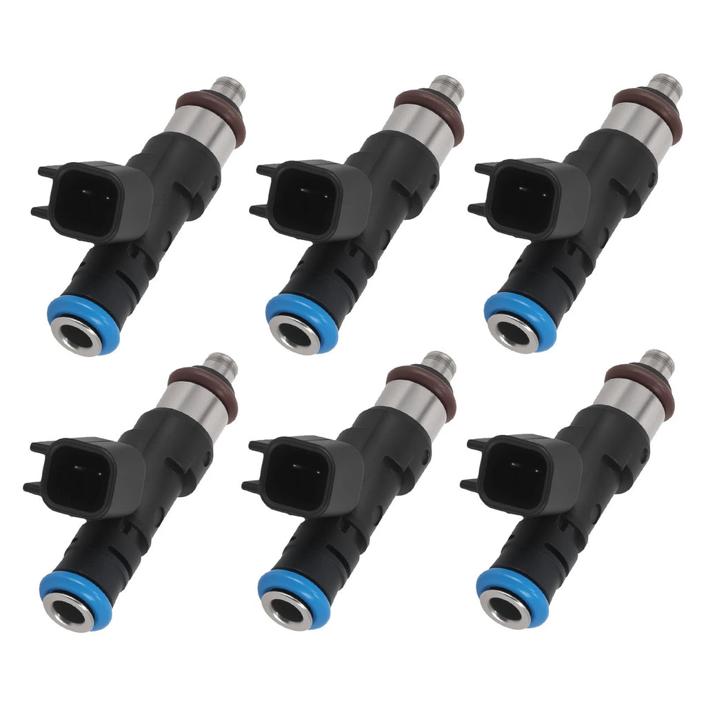 6X Fuel Injectors for Ford Explorer 4.0L V6 (2006–2010) 5L2Z9F593CA 0280158055