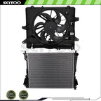 Radiator and Cooling Fan Kit for Ford Mustang (2005–2014)