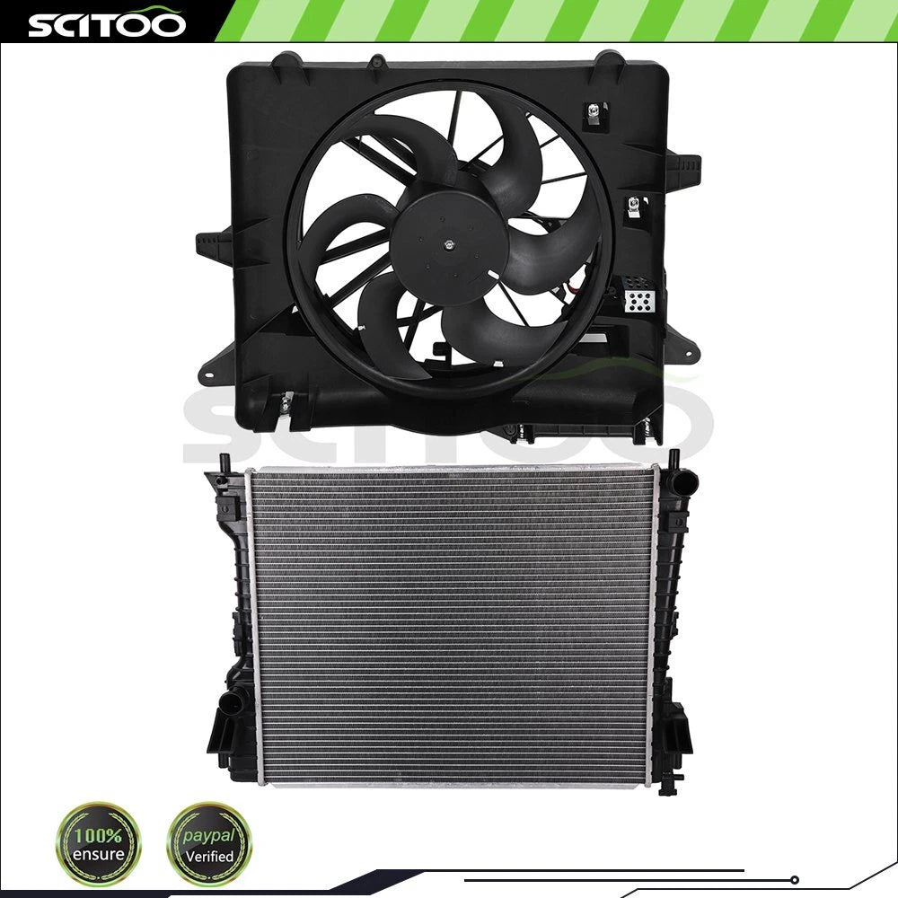 Radiator and Cooling Fan Kit for Ford Mustang (2005–2014)
