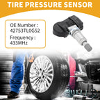 Tire Pressure Sensor for Honda Pilot (2016–2020) No.42753TL0G52 433MHz