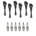 Set of 6 Ignition Coils & NGK Iridium Spark Plugs for Millenia 2.3 (1995–2002)