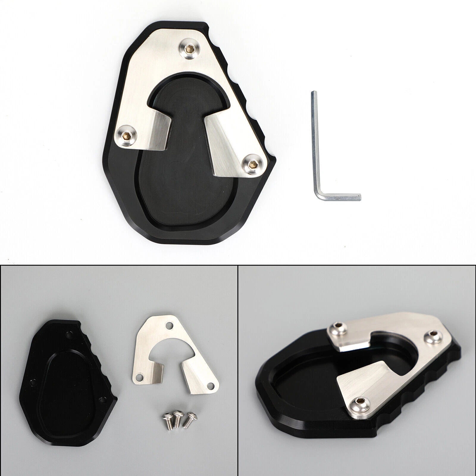 Kickstand Enlarger Plate Pad for Tiger 900 Rally Pro (2020) T9