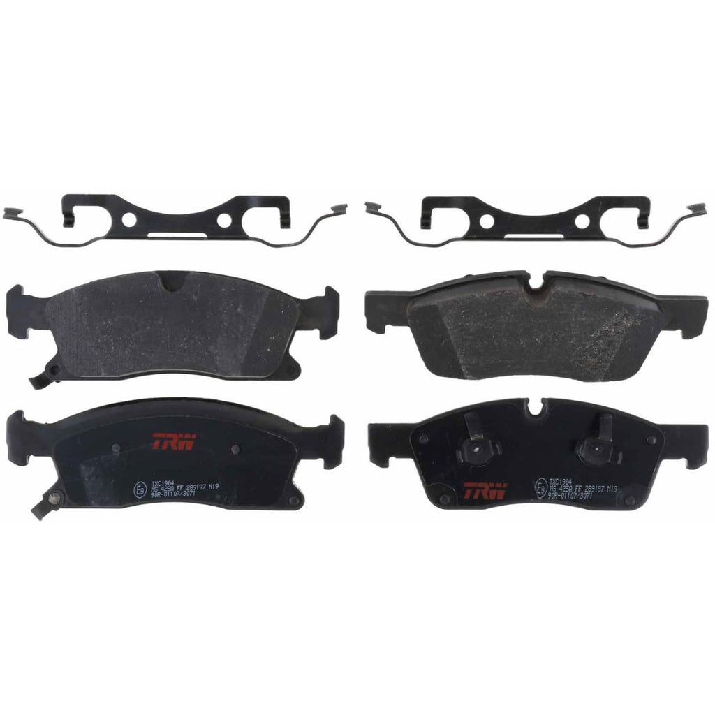 Set of 2 Brake Pads for Jeep Grand Cherokee, Durango