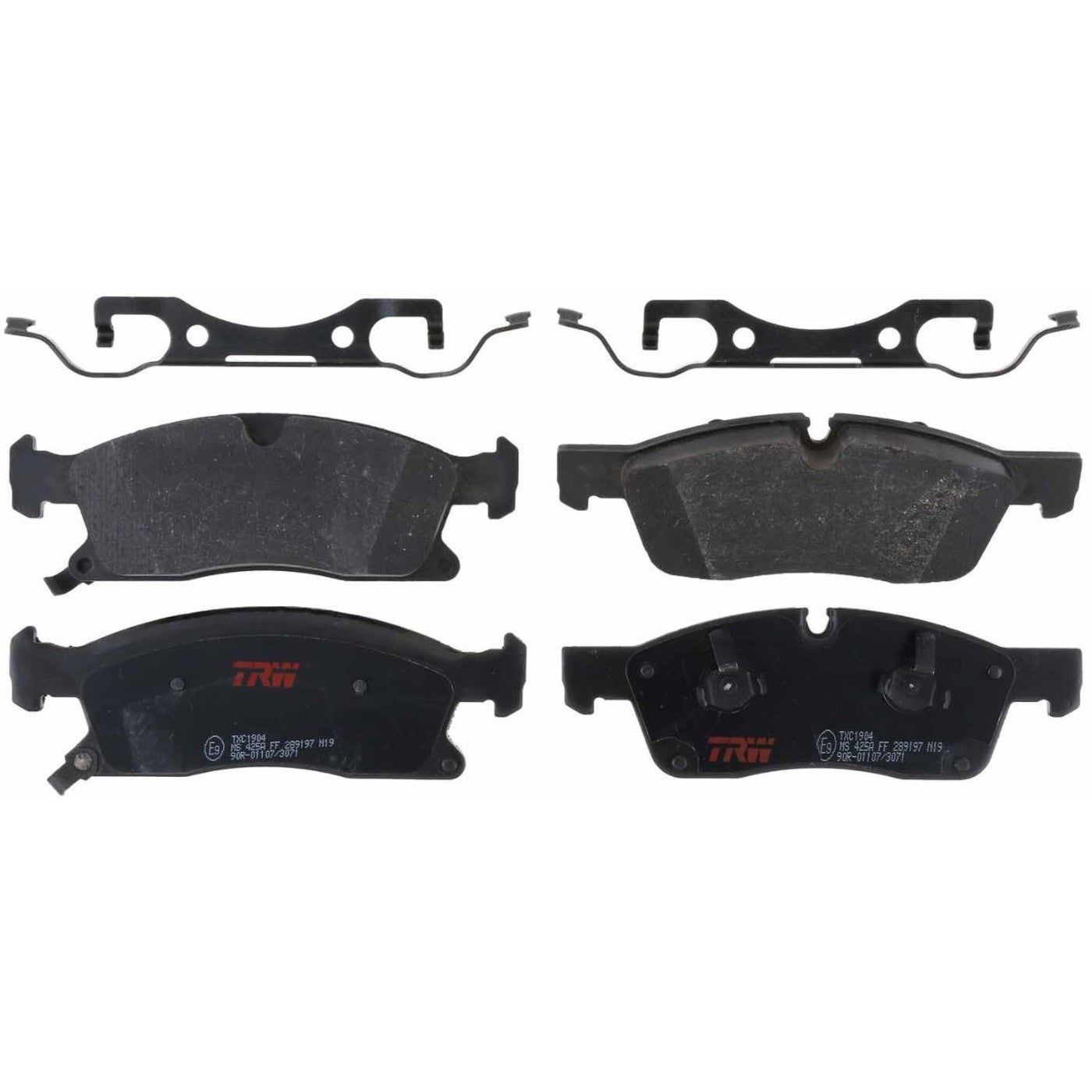 Set of 2 Brake Pads for Jeep Grand Cherokee, Durango