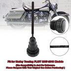 Oil Dipstick Tank Cap Plug for Harley Touring FLH/T (2007–2016) Black