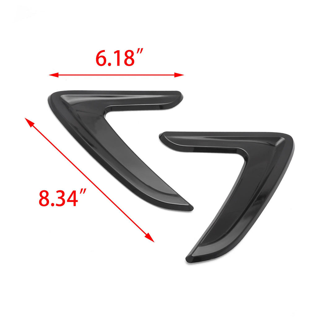 Side Fender Air Flow Vent Decal for Honda Civic (2012-2016)