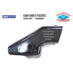 Front Outer Bumper Face Bar Brace for Replacement Driver Side Ford (2009–2014)