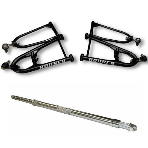 Lonestar LSR Axcalibar Axle + Houser Racing +2 A-Arms for Yamaha Raptor 700 (2006–2023)