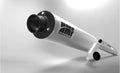 HMF Performance 3/4 Slip On Exhaust for Brute Force 750 (2015–2017)