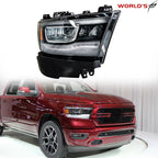 Right Side Full LED Headlight for Dodge Ram 1500 (2019–2021)