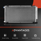 2X Radiator & AC Condenser Kits for Honda CR-V (2007-2016)