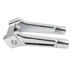 8" Chrome Pullback Handlebar Riser for Harley Dyna M8 Softail Street Bob (2018-21)