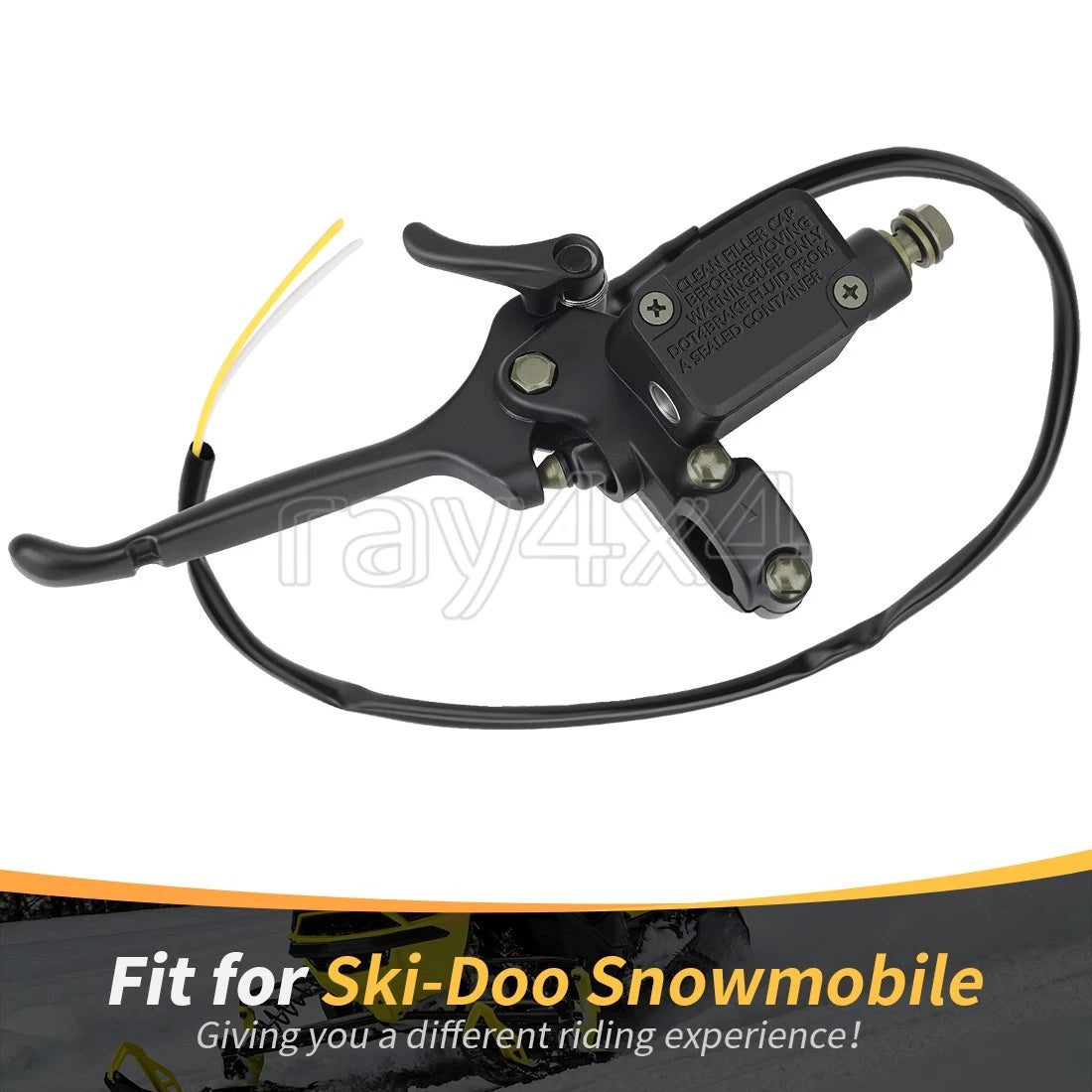 Brake Master Cylinder Assembly w/Switch for Ski-Doo MX Z (1998–2006)