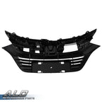 Front Bumper Grille for Honda HR-V (2019–2021) Black with Chrome Trim