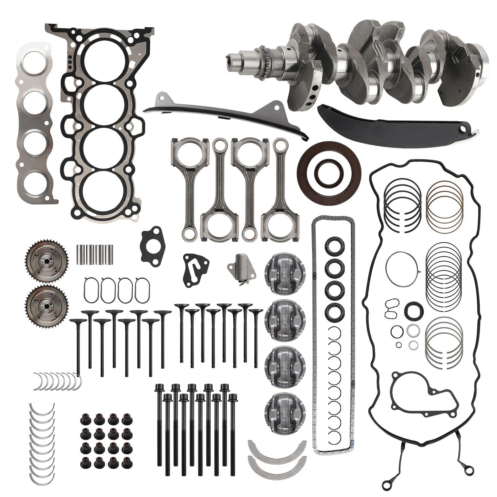 Engine Rebuild Overhaul Kit for Hyundai Kia 2.0L (G4NC) 23110-2E501