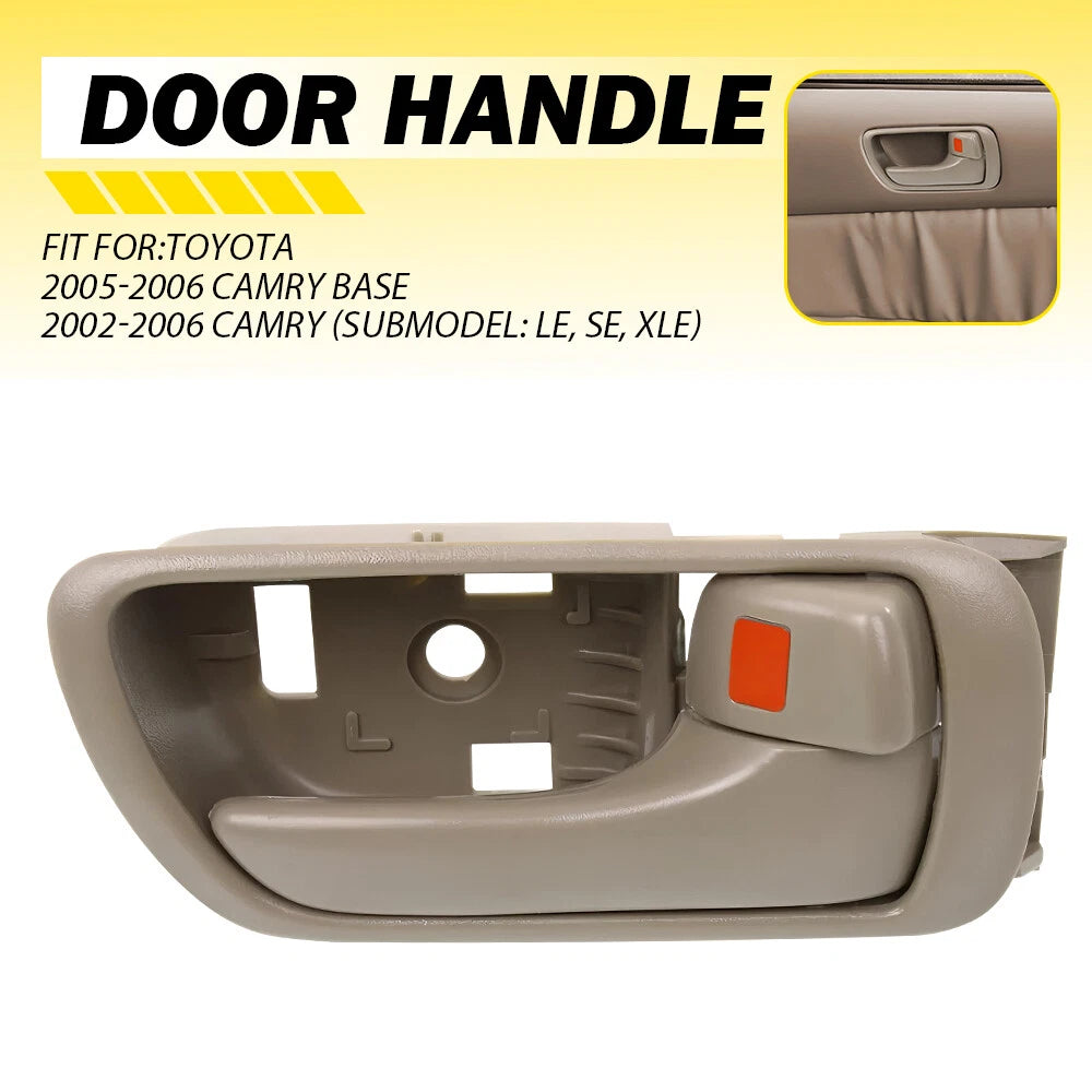 Interior Door Handle for Toyota Camry (2002–2006) Right Side Beige