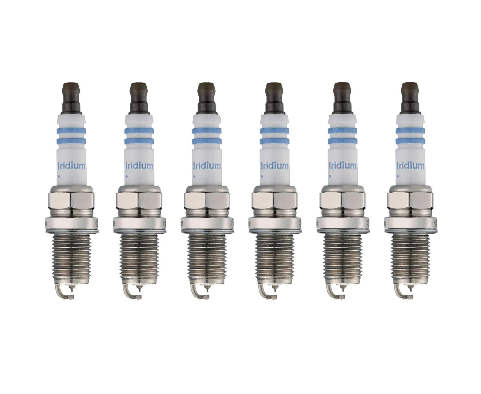 Set of 6 Bosch Double Iridium Spark Plugs for Dodge Jeep Chrysler