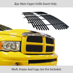 Stainless Black Billet Grille Insert for Dodge Ram (2002-2005)