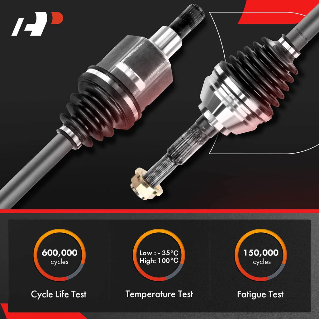 Front Driver Side CV Axle Assembly for Honda Accord (1986-1989)
