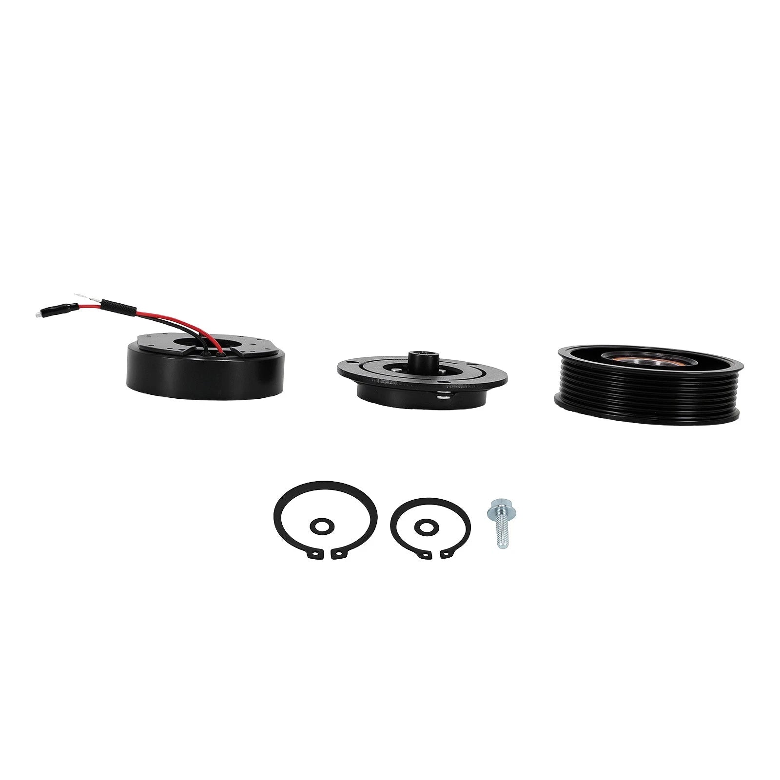 7 Groove AC Compressor Clutch Kit Pulley Coil Plate for Toyota Tacoma (2005–2015)