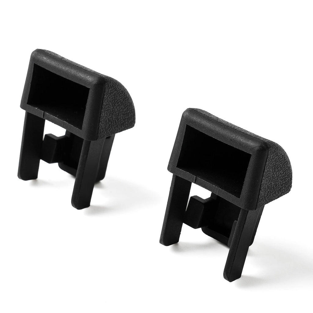 2X Truck Bed Deck Rail End Caps for Toyota Tacoma (2016–2023) Tundra (2007–2024) 66134-04010