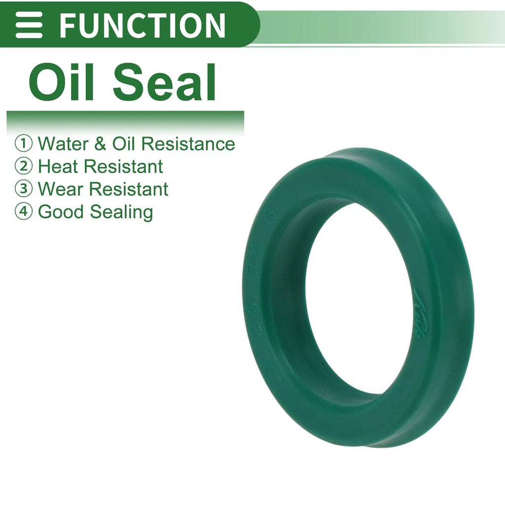 Set of 5 Oil Seal Ring 24x34x6mm for Rotary Shaft (High Pressure)