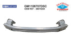 Replacement Aluminum Rear Bumper Impact Bar For 2016-2019 Chevrolet Cruze Sedan