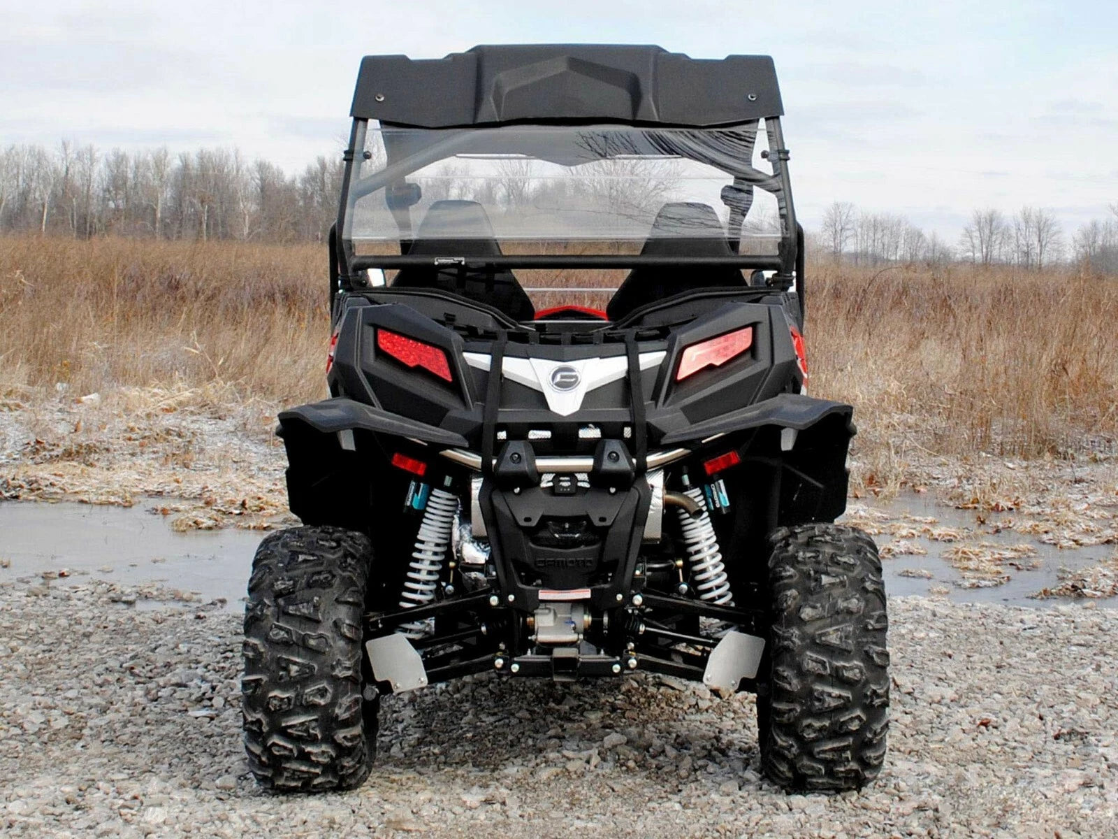 Clear Polycarbonate Rear Windshield for CFMOTO ZForce 800EX (2014–2022)
