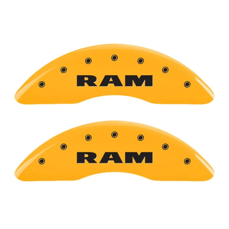 Caliper Covers Set of 4 OEM Replacement for 2019-2025 Ram 2500 3500