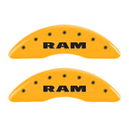 Caliper Covers Set of 4 OEM Replacement for 2019-2025 Ram 2500 3500