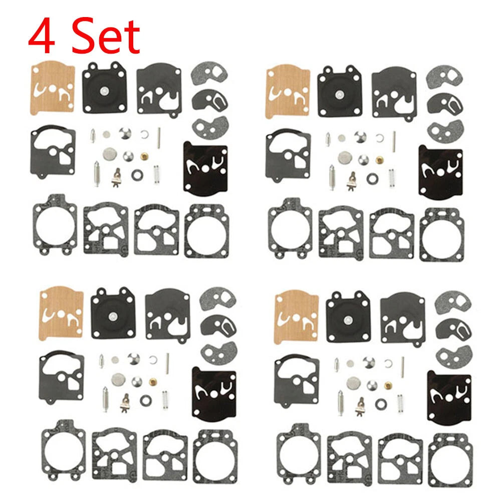 Set of 4 Carburetor Gasket Repair Kits for Walbro K10-WAT WA & WT Series