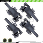 Set of 4 Black Interior Door Handles for Ford Mercury