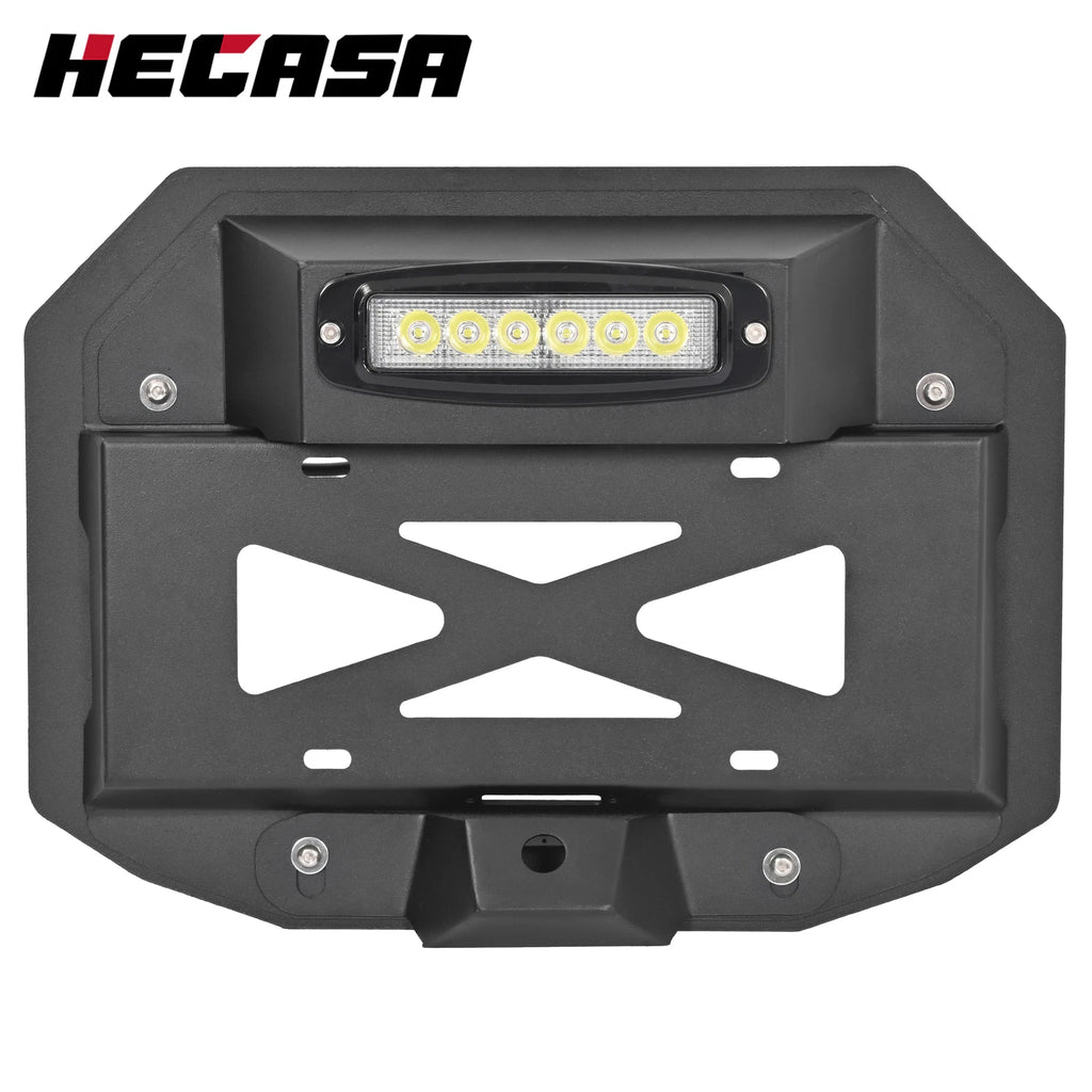 Spare Tire Delete License Plate Bracket for Jeep Wrangler JK (2007–2018)