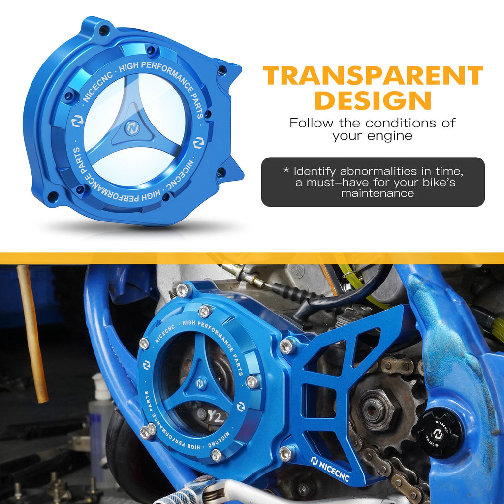 Engine Stator Cover Front Sprocket Guard for Yamaha YZ65 YZ85 (2018–2023)