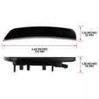 Pair White Front Bumper Side Marker Light for Dodge Durango (2021–2025)